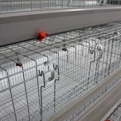 Automatic H type Galvanized Egg Chicken Layer Battery Chicken Cage for Poultry Farm House Equipment